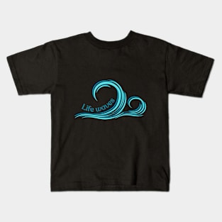 Life waves Kids T-Shirt